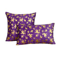 Axyaa Halloween Gilded Pillowcase Cojines, Colorful Sofa Cushion Cover