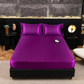 Axyaa Waterproof Mattress Cover, Machine Washable Solid Color Mattress Protector