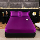 Axyaa Waterproof Mattress Cover - Machine Washable Solid Color Bed Protector