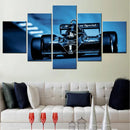 Axyaa Racing Sports Car Formula 1 Vehicle Canvas Wall Art Home Decor Print