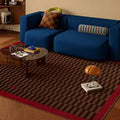 Axyaa Geometric Pattern Living Room Carpet for Fashionable Home Decor