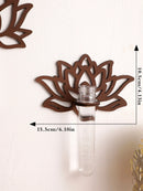 Lotus Wall Planters for Indoor Plants - Axyaa Plant Propagation Station Gift