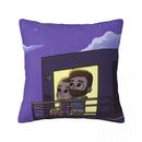 Axyaa Square Pillowcase Comfort Cushion Cover Polyester Throw Pillow for Home Sofa