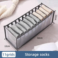 Axyaa Mesh Underwear Drawer Organizers for Closet Wardrobe Storage