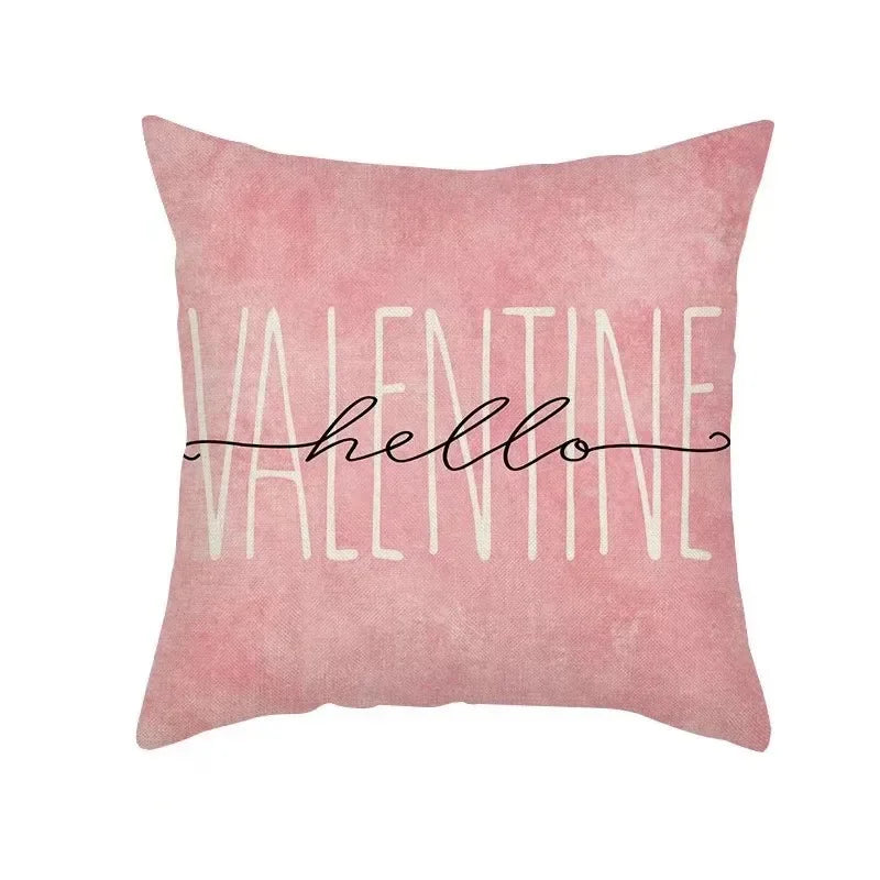 Valentine's Dwarf Truck Love Pillowcase for Family Room Sofa by Axyaa