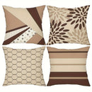 Axyaa Geometric Pattern Printed Pillowcase for Home Décor