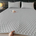 Axyaa Summer Cooling Mat Set with Latex Filling and Ice Silk Fabric