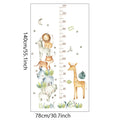 Height Measurement Jungle Wall Sticker Decal for Kids Room by Axyaa