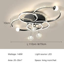 Axyaa Modern LED Acrylic Ceiling Lights for Home and Shop Decor