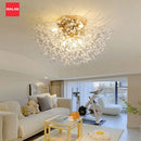 Axyaa Dandelion Chandelier Crystal Ceiling Lights for Children's Room
