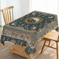 Axyaa Sun Moon Blues Table Runner for Home Kitchen Decor.