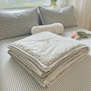 Axyaa Lace Summer Cooling Duvet with Soybean Fiber Cover