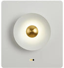 Axyaa LED Circle Wall Lamp for Home Decor
