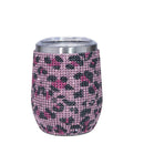 Axyaa Shiny Diamond Stainless Steel Tumbler Thermal Coffee Mug Drinkware