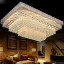 Axyaa European Style Crystal LED Ceiling Light for Villa Living Room Hall