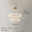 Axyaa Pearl Necklace LED Pendant Lights for Dining Living Room