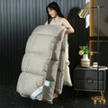 Axyaa White Goose Down Duvet | Silent Winter Quilt | Hotel Quality Warmth
