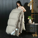 Axyaa White Goose Down Duvet | Silent Winter Quilt | Hotel Quality Warmth