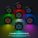 Axyaa 4PCS 36LEDs RGB Par Lights with Remote Control for Disco Wedding Party