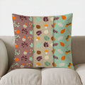 Axyaa Autumn Animals Bears & Foxes Printed Pillow Cover