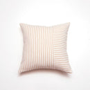 Axyaa Striped Cotton Linen Throw Pillow Covers 18x18 Modern Decor for Sofa Couch