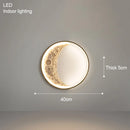 Moon Crescent Wall Lamp by Axyaa: Modern Minimalist Nordic Lighting for Bedroom, Stairwell, Aisle