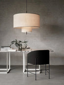 Axyaa Handmade Fabric Chandeliers Retro Style Hanging Lamp