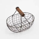 Axyaa Handheld Small Basket for Creative Food Display