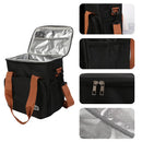 Axyaa Insulated Lunch Tote Bag with Aluminum Film for Outdoor - Large Capacity Square Thermal Bag