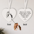 Axyaa Personalized Ceramic Photo Engraved Heartfelt Keepsake Gift