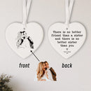 Axyaa Personalized Ceramic Photo Engraved Heartfelt Keepsake Gift