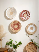 Axyaa Seagrass Wall Hanging Boho Home Decor Handmade Natural Art for Bedroom & Living Room