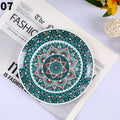 Axyaa Bohemian Nordic Printed Plate - High-Value Household Decor
