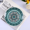 Axyaa Bohemian Nordic Printed Plate - High-Value Household Decor