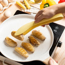 Axyaa Pink Silicone Food Tongs: Non-slip, Food-grade for BBQ, Salad, Grill