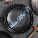 Axyaa 6" & 8" Ceramic Dinner Plate Set for Home and Restaurant Use