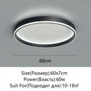 Axyaa LED Ceiling Light: Remote Control Chandelier for Bedroom, Living Room, Kitchen.