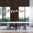 Axyaa Modern Luxury LED Chandelier for Dining Table, Bar, Kitchen, Gallery Home Decor