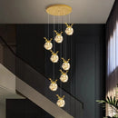 Axyaa Modern Dining Room LED Chandelier Pendant Ceiling Light Fixture