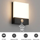 Axyaa Outdoor Motion Sensor Wall LED Light for Terrace, Courtyard, Balcony, Garden