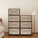 Axyaa Foldable Plastic Wardrobe Cabinet: Extra Large Space Storage Organizer