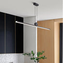 Axyaa Modern One Line Pendant Light for Dining Table and Bar - Designer Office Lamp