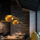 Axyaa Lotus Leaf Pendant Lamp Chandelier for Living Room & Restaurant