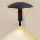 Axyaa Mushroom Metal LED Wall Light Marset Spain Living Room Bedroom Aisle Rotation