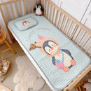 Axyaa Kids Cartoon Hamburger Astronaut Mat Set, Soft Viscose Fiber, 60x120cm