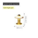 Axyaa Modern Marble Table Lamp Black Bedroom Living Room Art Lighting