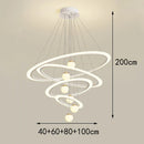 Axyaa Nordic Dining Room Pendant Light Chandelier for Living Room