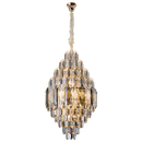 Axyaa Crystal Chandelier for Luxe Living - Large, Elegant, and Modern Residence Lighting