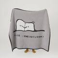 Axyaa Ultra Soft Plush Animal Blanket – Zebra Panda Tomatoes Throw 51x63"