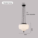 Axyaa Milk White Glass Pendant Lamp | Modern Bedroom Ceiling Light